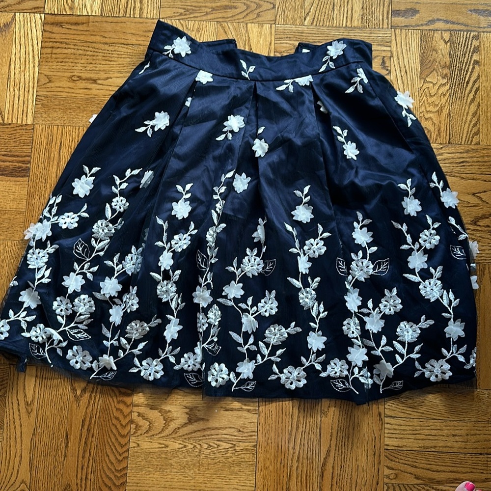 3-d flower skirt